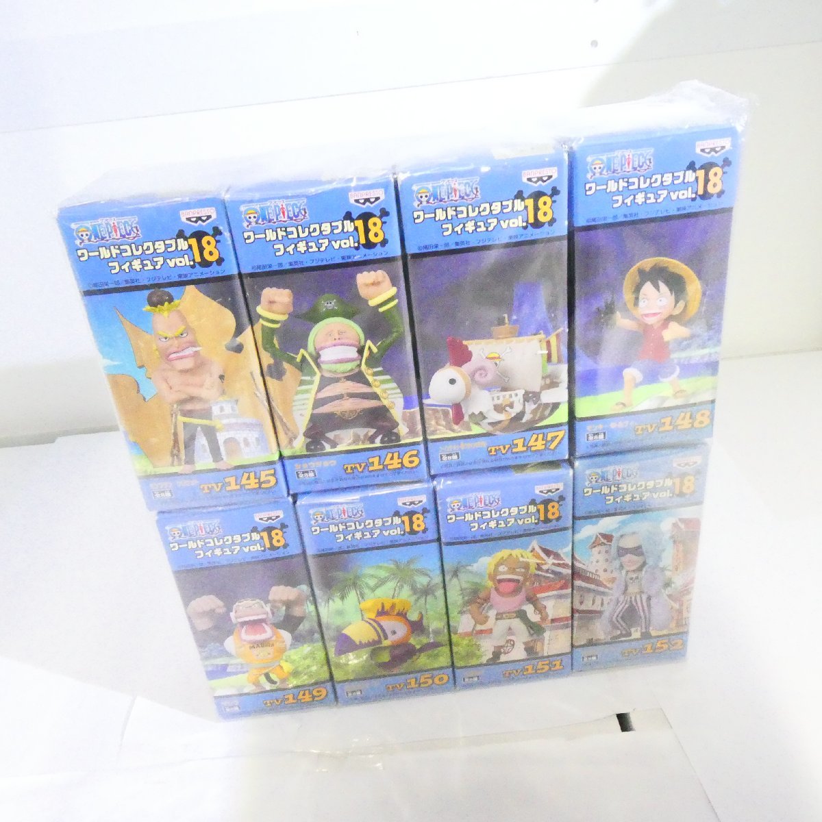 ONE PIECE ワンピース ワールドコレクタブルフィギュア VOL.18 全8種