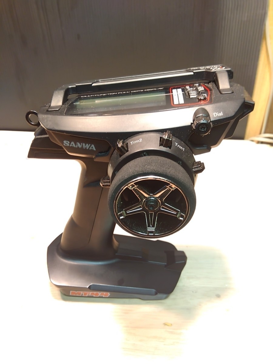 サンワ プロポMT-44 送信機のみ サンワプロポバック付き (中古品