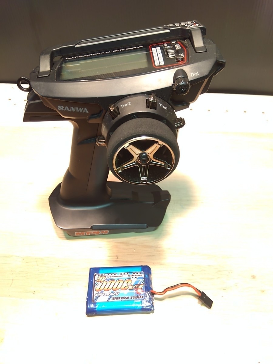 サンワ プロポMT-44 送信機のみ サンワプロポバック付き (中古品