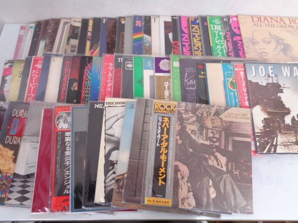 洋楽 LPレコード まとめて 60点 セット レンタル落ち２点含む / ロック ポップス JOUNEY The Doobie Brothers RAINBOW SCORPIONS い466-3a