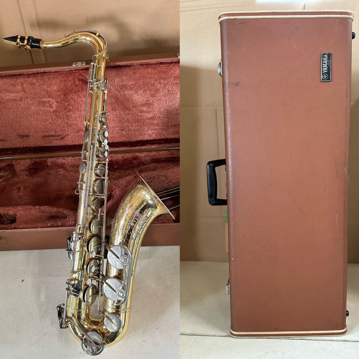 YAMAHA ヤマハ YTS-23 テナーサックス 動作確認済み YAMAHA ヤマハ YTS-23 テナーサックス 管楽器 ケース付 動作未確認 静