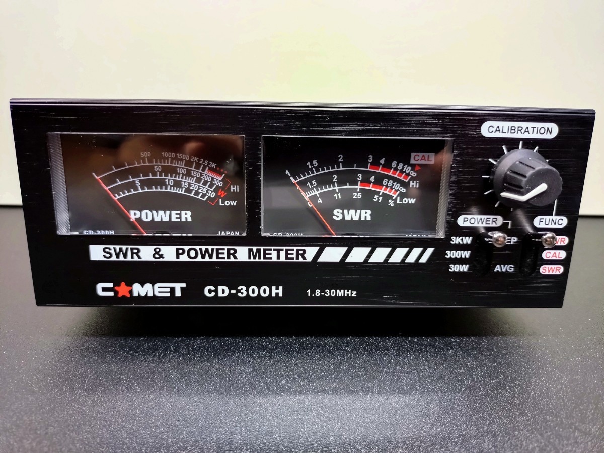 COMET CD-300H 1.8-30MHz SWR＆POWER計 【公式通販】