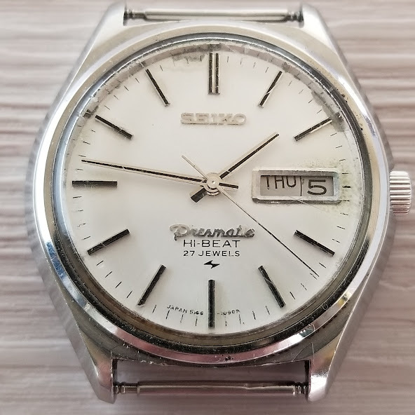 稼動品 ジャンク SEIKO セイコー Presmatic プレスマチック HI-BEAT