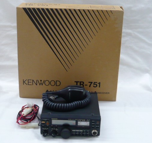 《送受信確認》ケンウッド　TR-751　144MHz　オールモードトランシーバー　10W機　