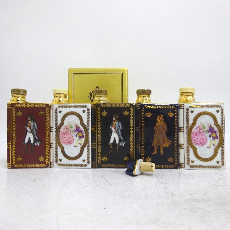 ブランデー カミュ ブック ナポレオン 5本セット 50ml カミュ