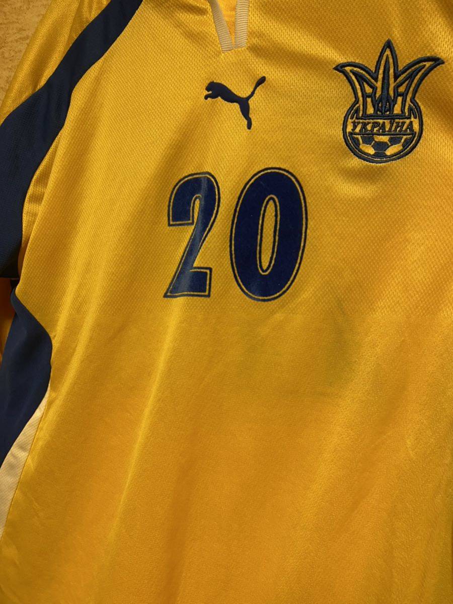 代表 2002年シェフチェンコ #7 長袖ユニフォーム【新品、タグ付