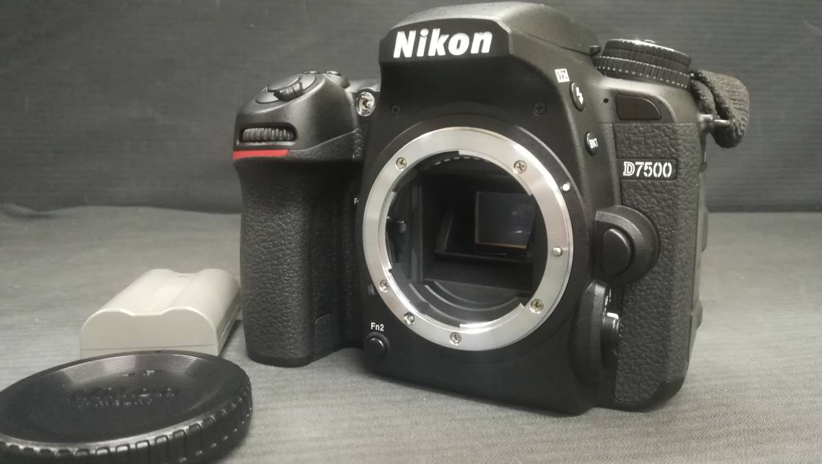 美品♪】Nikon/ニコン D7500 ボディ 2088万画素 一眼レフ カメラ/動作 