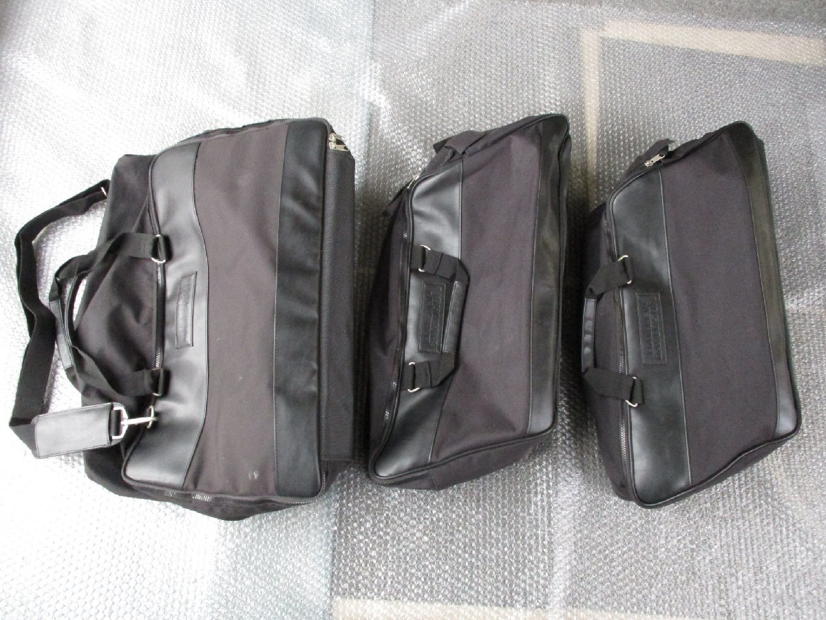 バイク部品　ハーレーダビットソン　純正　ラゲッジバッグ　バッグインバッグ　セット　中古品