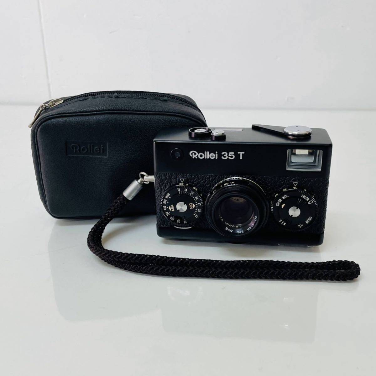 動作品　 ローライ 　Rollei 35 T 　Tssar 40mm F.3.5　 SINGAPORE　 ブラック　i14241 　60サイズ発送