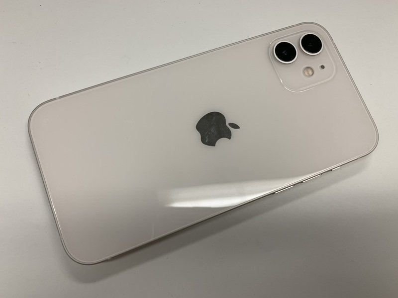 DR380 SIMフリー iPhone12 ホワイト 64GB ジャンク ロックOFF SIM