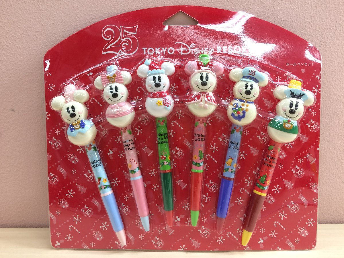 【正規品，得価】 ディズニー 品 TDR25周年 ボールペンセット ミッキー ミニー 雪だるま 6A24 60(ディズニー)｜売買されたオークション情報、yahooの商品情報をアーカイブ公開 - オークファン その他