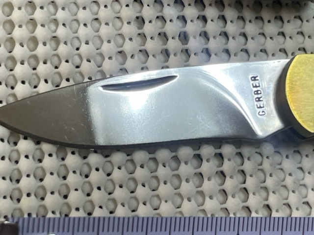 GERBER(USA) FOLDING SPORTSMAN-1 Stag LetherSheath 【デッドストック