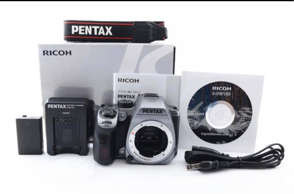 PENTAX ペンタックス K-70 シルキーシルバー