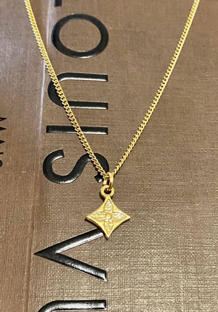 正規 ルイヴィトン LOUIS VUITTON チャーム トップ ペンダント 