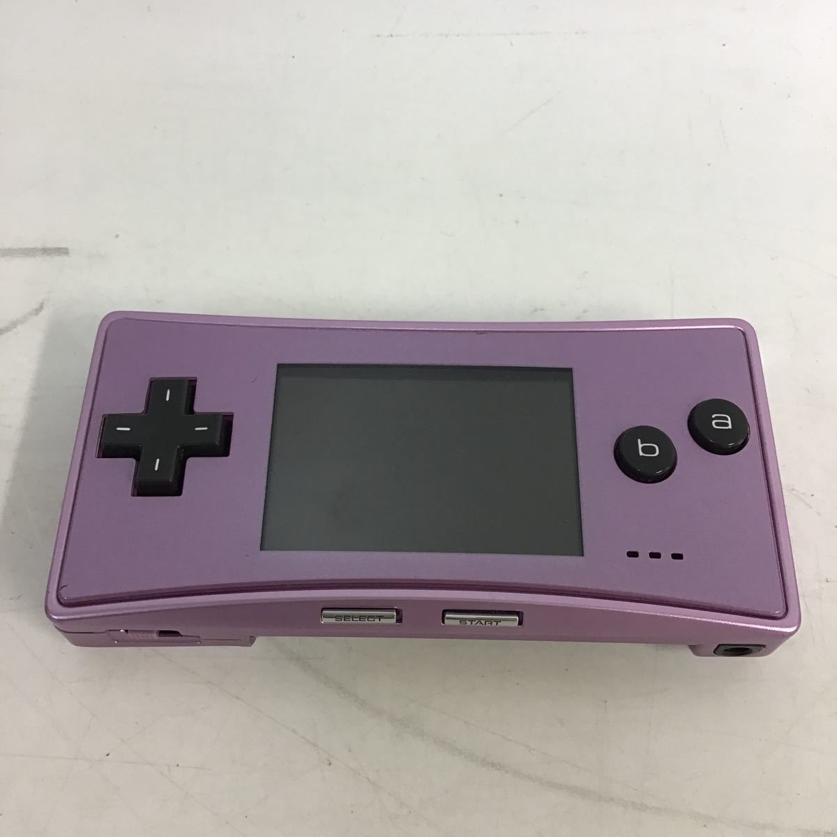 36 【ジャンク品】 GAME BOY micro ゲームボーイミクロ OXY-001 ② (60