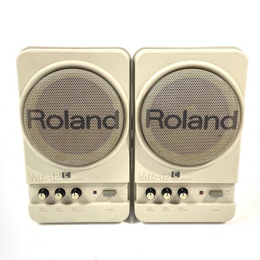 Roland MA-12C Monitor - Stereo Micro Speaker ローランド | Pair Set 