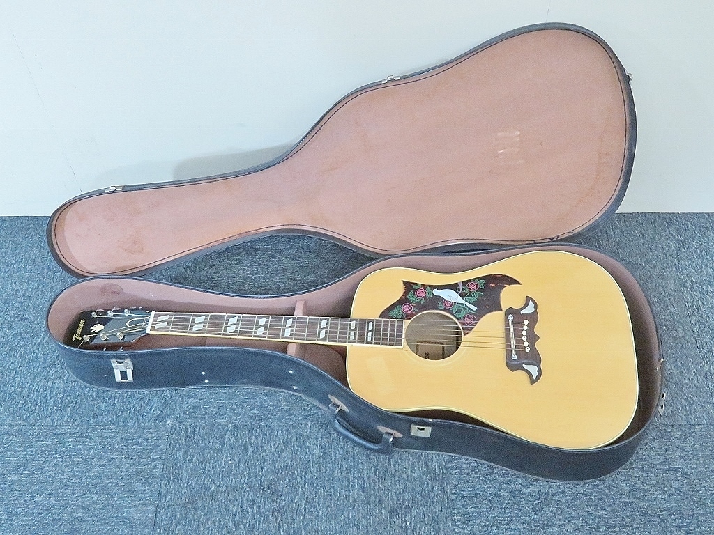 Tomson/トムソン WD30 アコギ 313 ケース付 アコースティックギターの
