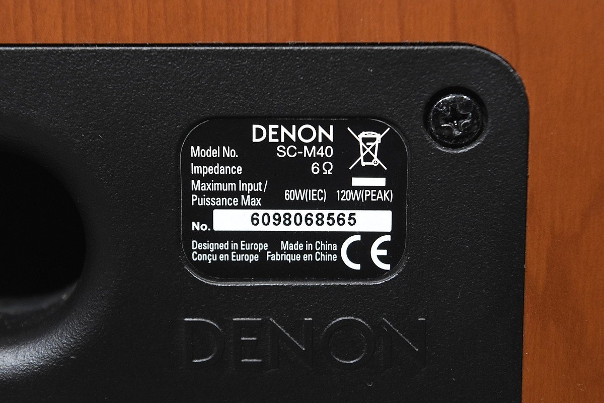 スピーカー DENON ペア] | SC-M40 DENON(デノン) ⁄ デノン SC-M40-CW