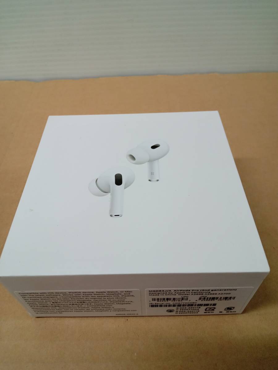 極美品 第2世代 AirPods Pro MQD83J/A +おまけ2個 正規美品 Apple