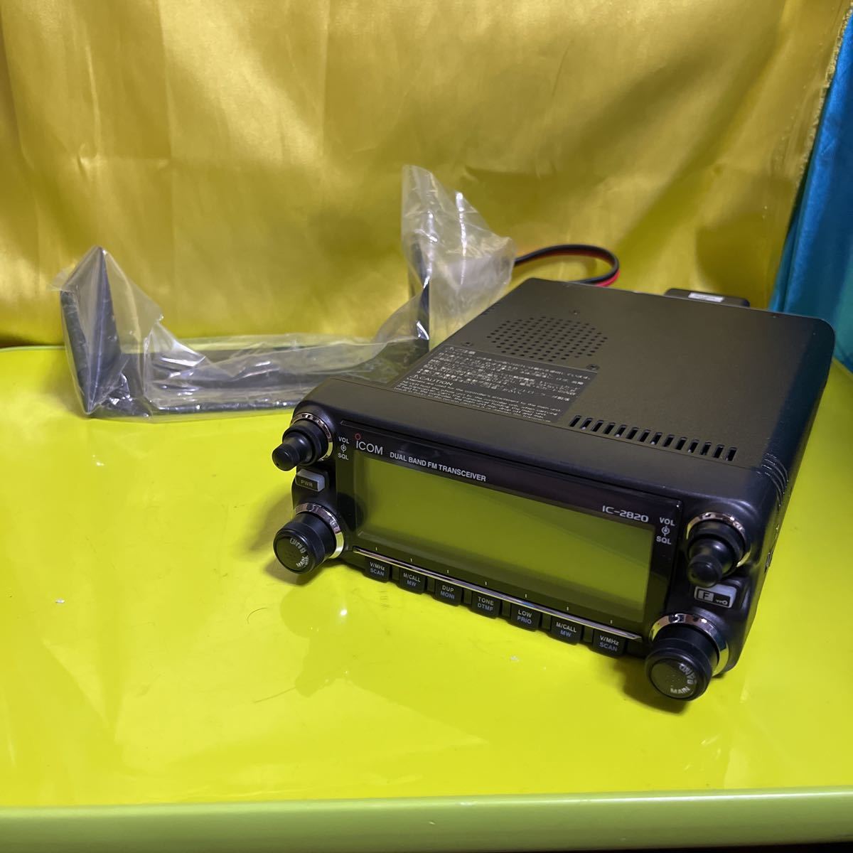 ICOM/アイコム IC-2820/IC-2820G トランシーバー 美品 未チェックの 