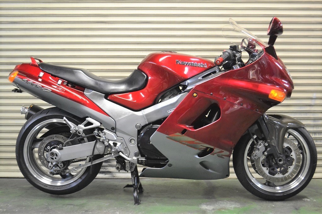 検付き 美車 kawasaki ZZ-R1100 逆車 BEET 程度良好 自走OK 横浜