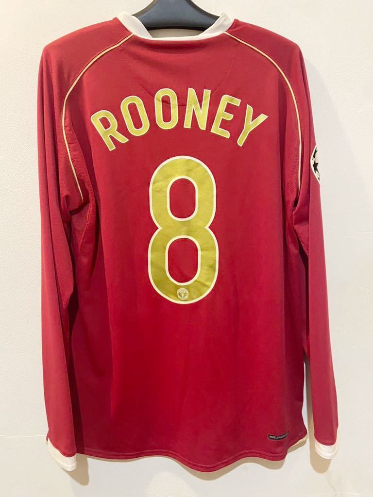 06-07 マンチェスター ユナイテッド #8 ROONEY 長袖 チャンピオンズ