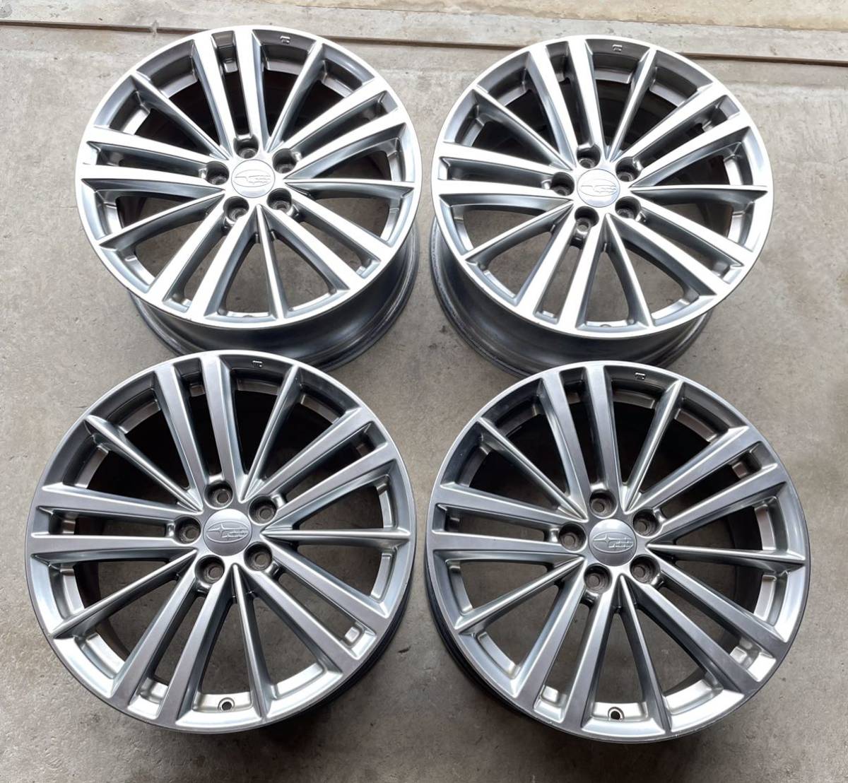 最安値 スバル XV純正 17×7J+48 5H/100 4本 ※日本製/ENKEI