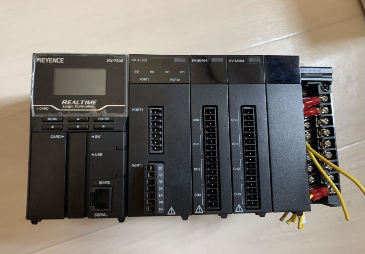 2025，高品質 キーエンスKEYENCE シーケンサ KV-7500 KV-XL202 KV-SDA04 2台 端子付き(電材、配電用品)｜売買されたオークション情報、yahooの商品情報をアーカイブ公開 - オークファン その他
