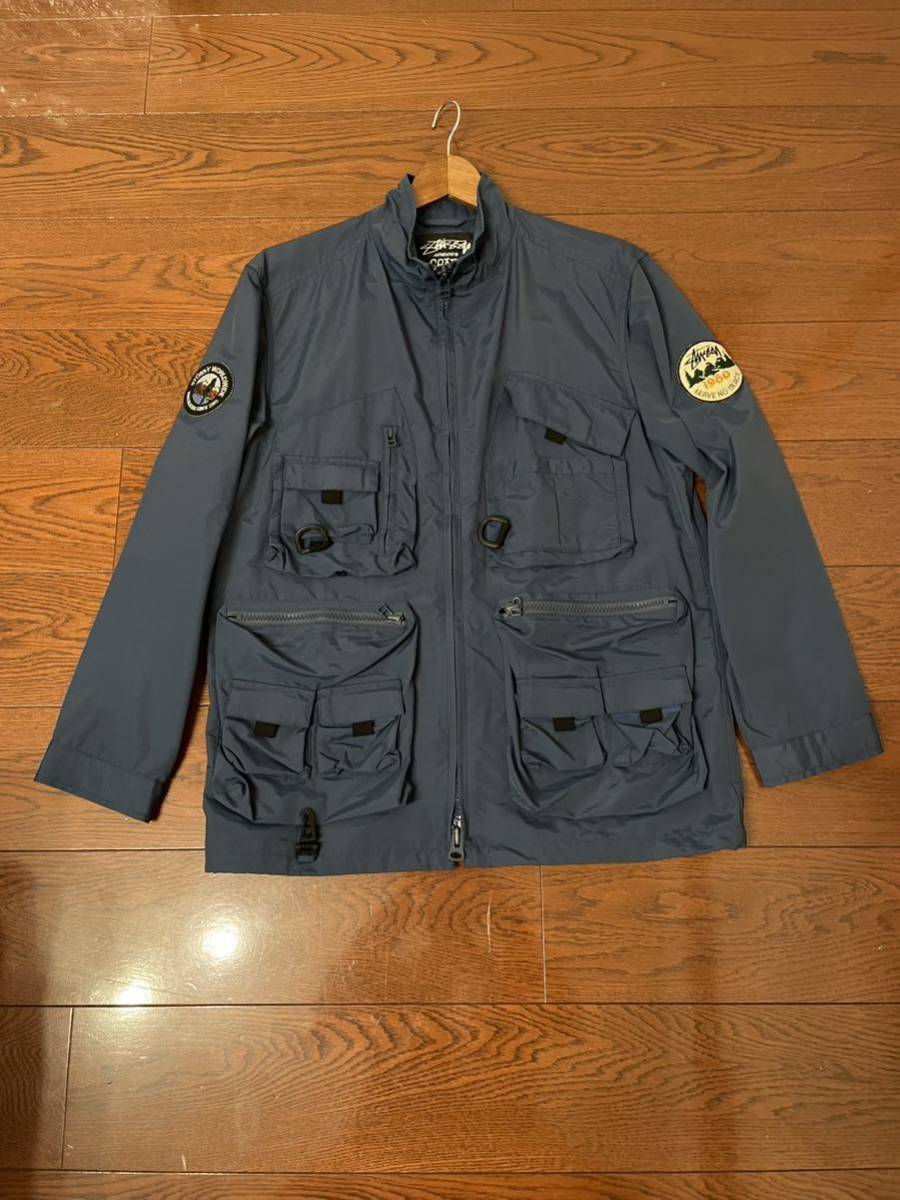 stussy ジャケット　Lサイズ　60/40 中古　stussy outdoor