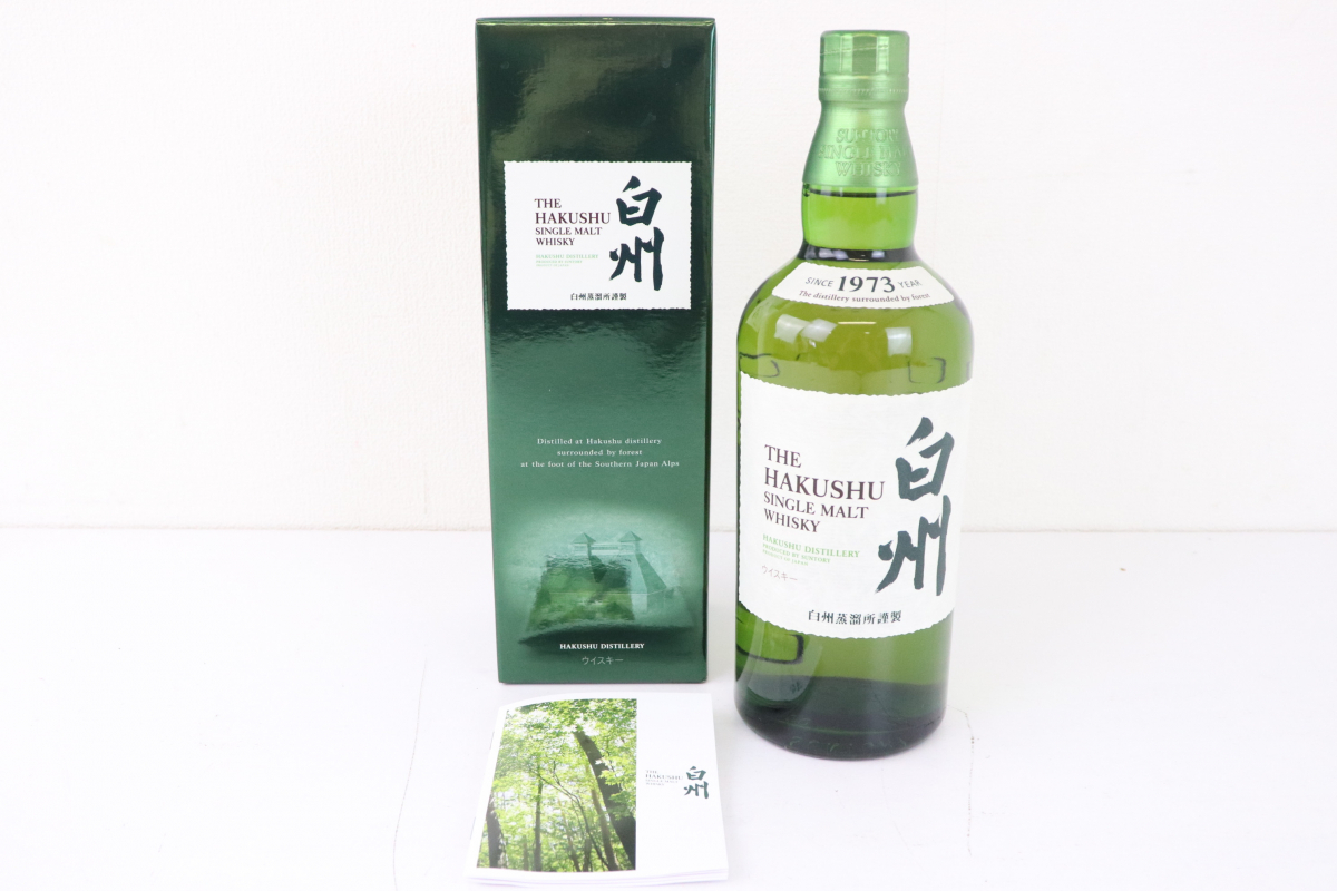 未開栓】SUNTORY サントリー THE HAKUSHU SINGLEMALT WHISKY 白州 白州