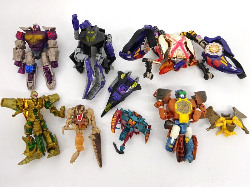 ★ジャンク★トランスフォーマー ビーストウォーズ TF フィギュア パーツ まとめ売り (変形/ロボット/コンボイ他)★【TY717】