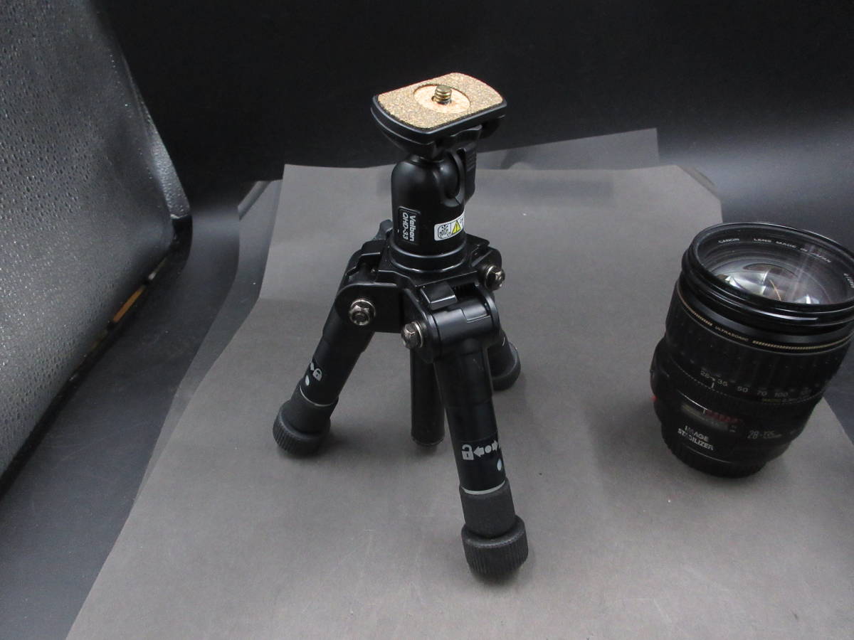 極美品　超小型　velbon ultra 353 mini +QHD-33　三脚　コンパクト