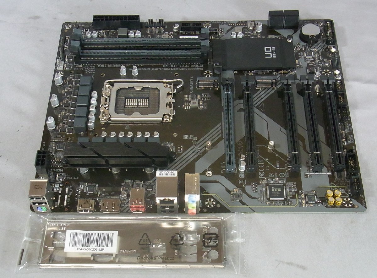 B36407 O-08126 GIGABYTE B760 DS3H DDR4 LGA1700 マザーボード
