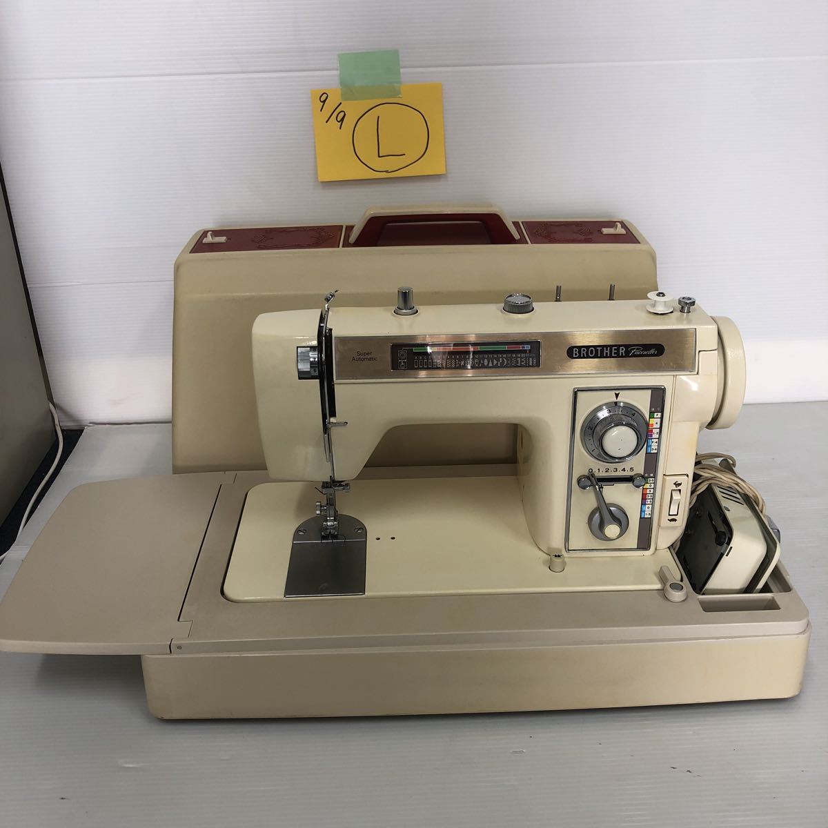 ［Kec］【美品】brother ブラザーミシン ZZ2-B711A ハンドクラフト フットペダル ハンドクラフト 手工芸