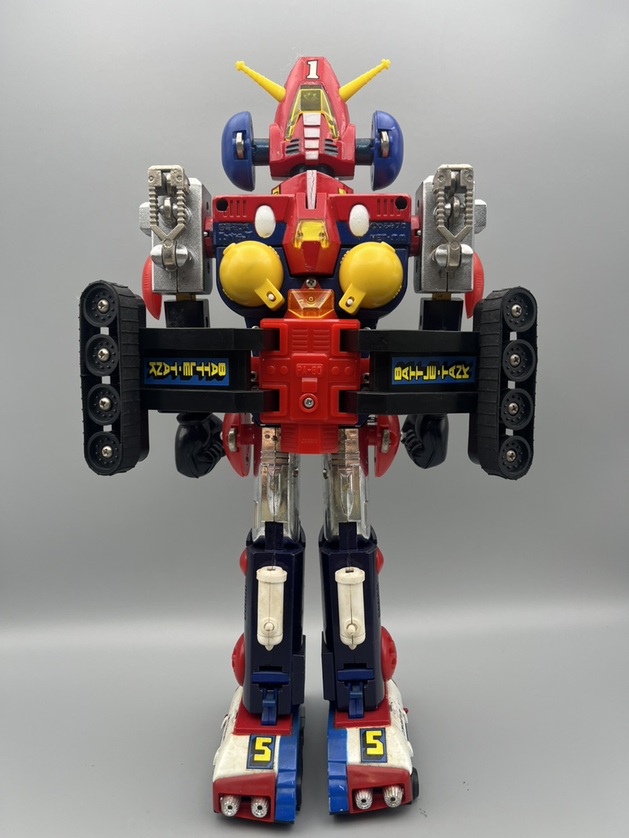 ポピー 超合金 超電磁ロボ コンバトラーV 5体セット ポピニカ PA-78 PA  