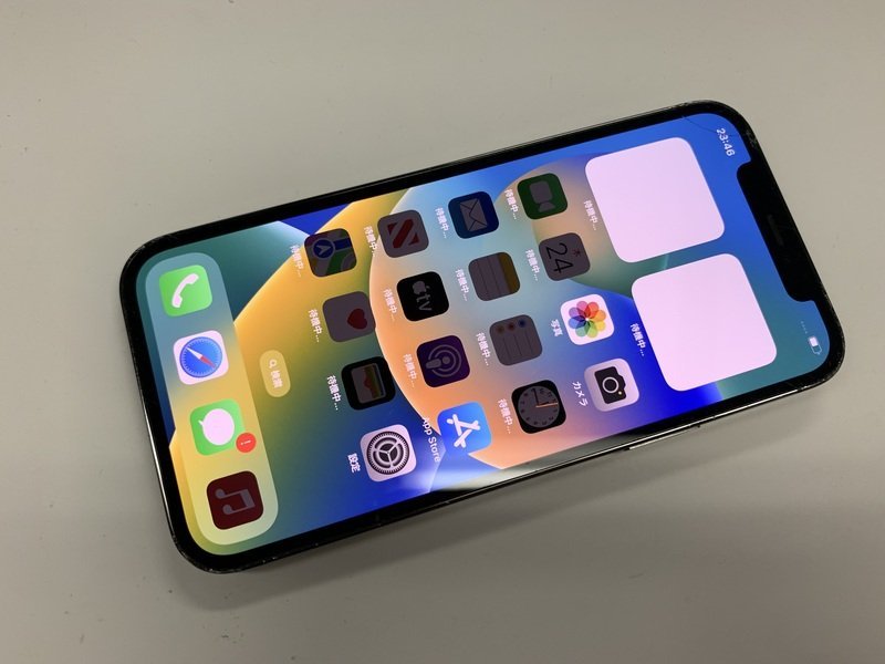 DQ351 SIMフリー iPhone12Pro グラファイト 256GB ジャンク ロックOFF