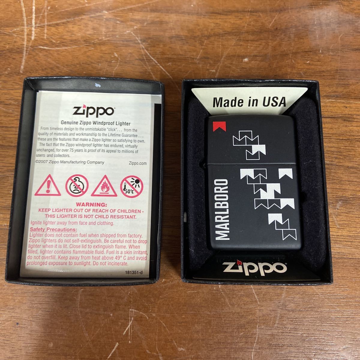 UTt574 希少☆【ZIPPO】ジッポ マルボロ 懸賞品 非売品MARLBORO H 12 