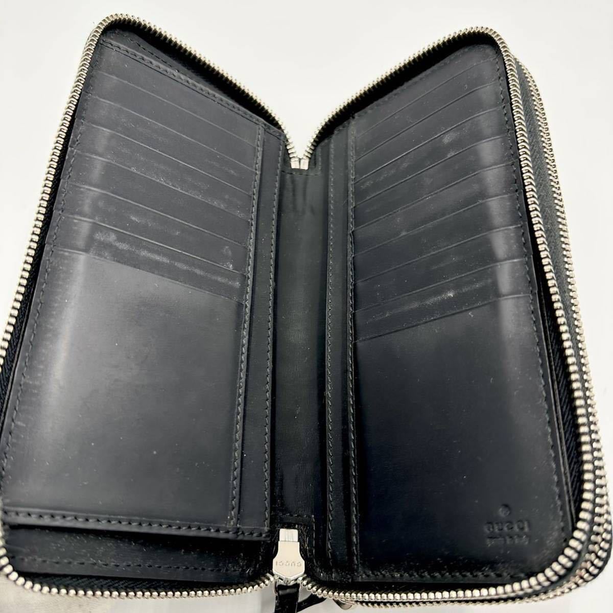✨極美品 付属品完備✨グッチ 長財布 オーガナイザー ジャンボロゴ