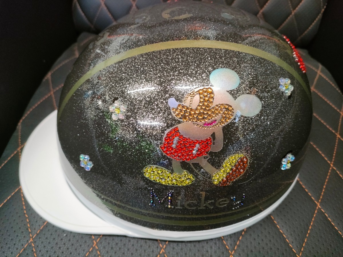 コルク半 ハンドメイド デコカスタムペイント ミッキー ミニーの入札  