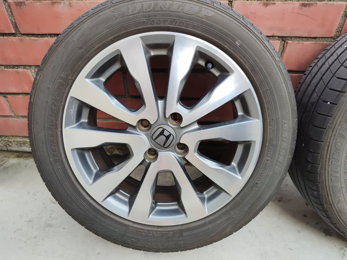 4本】FIT RS GP4 純正ホイール 195/55R16 GE系 ホンダ純正ホイール PCD 