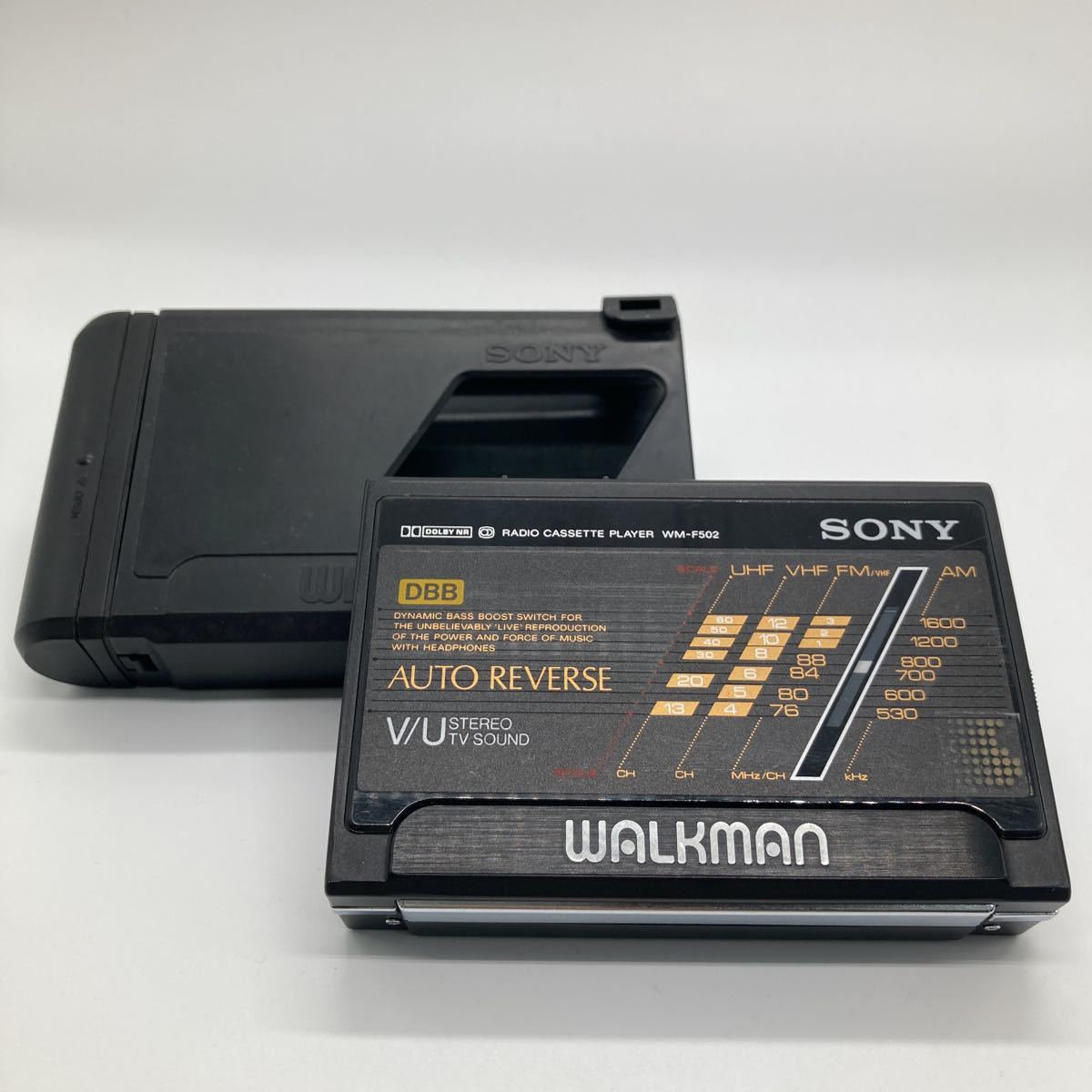 WM-F502 - SONY Yahoo!オークション カセットプレーヤー 「wm-f502