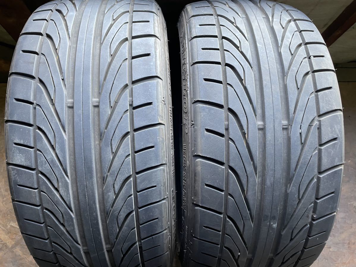 中古 DUNLOP DIREZZA DZ101 ダンロップ ディレッツァ DZ101 225/40R18 2019年製 2本セット！ドリバキ ドリケツ ケツバキ ドリフト