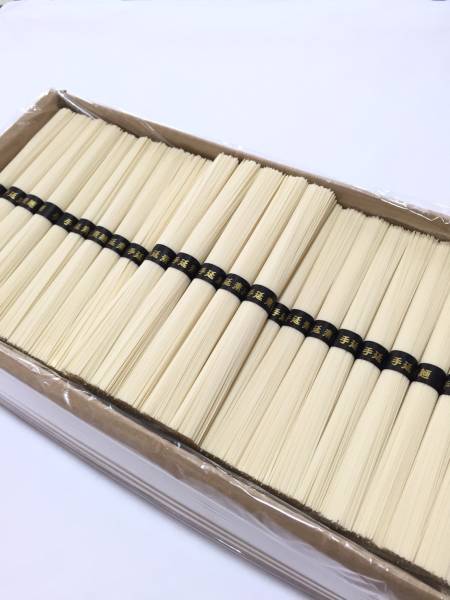 ○ 島原手延べ素麺 9kg (50g×180束) 製造元直送 送料無料，低価