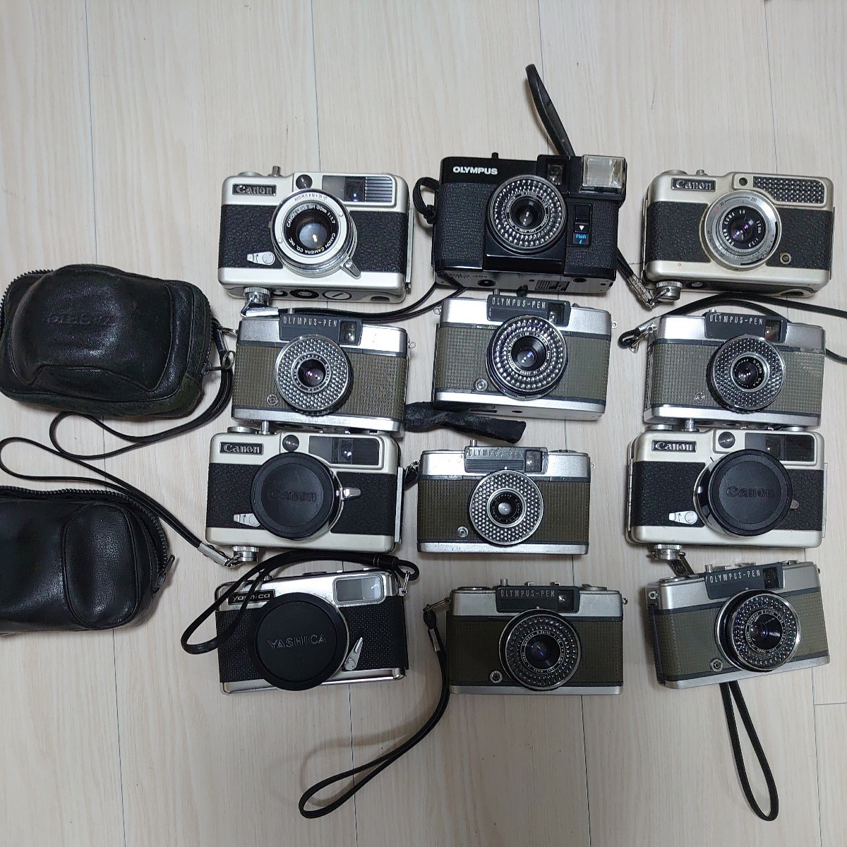 フィルムカメラ 金属カメラ マニュアルカメラ ハーフカメラ ジャンク品