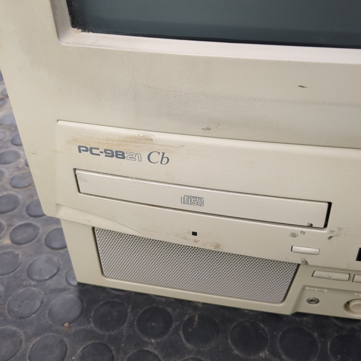 古いパソコン 昭和レトロ 動作未確認 pc9821 cb モデル2D ジャンク扱い