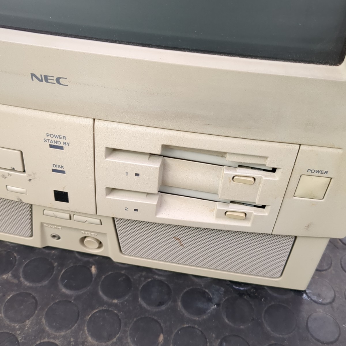 古いパソコン 昭和レトロ 動作未確認 pc9821 cb モデル2D ジャンク扱い