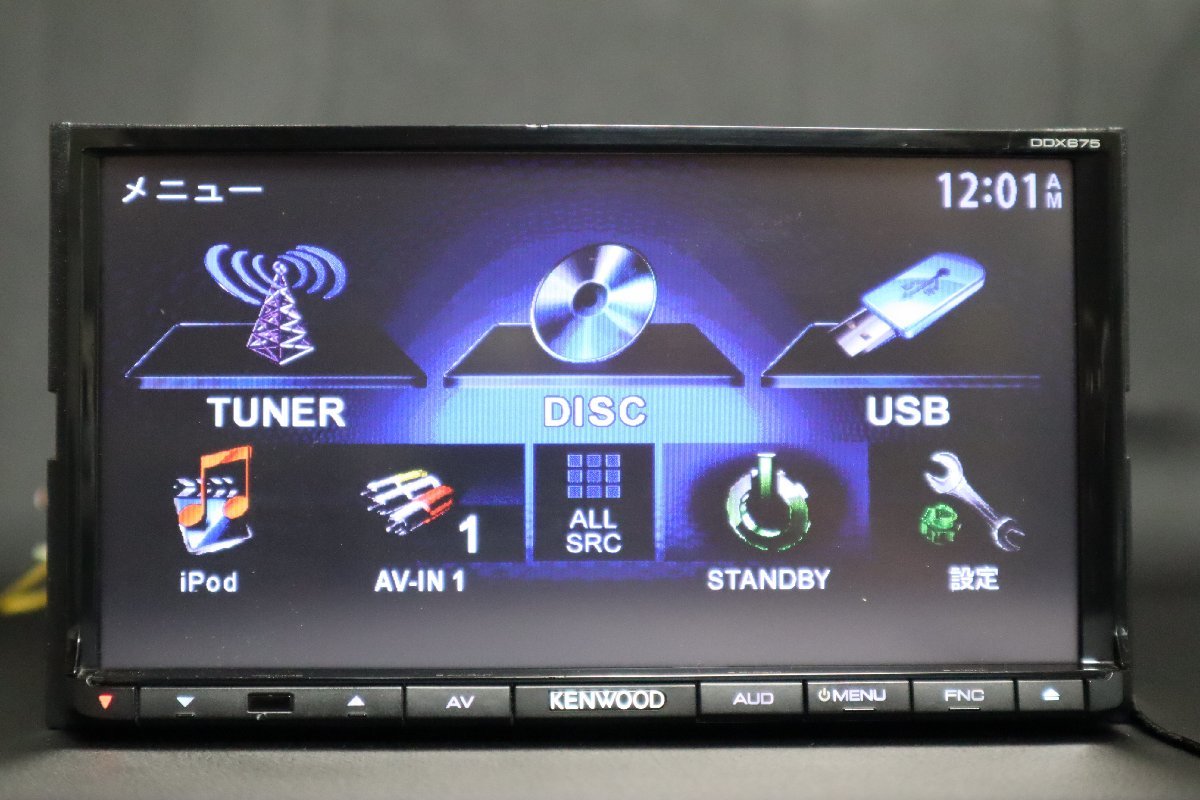 ケンウッド KENWOOD DVDプレーヤー DDX675 オーディオ CD⁄DVD⁄SD⁄USB 