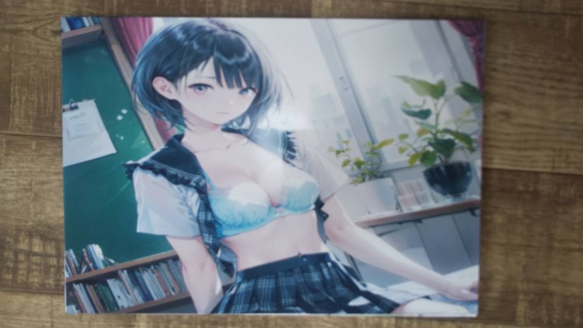 BLUE REFLECTION 幻に舞う少女 白井日菜子 (f3)A4サイズ 高精細