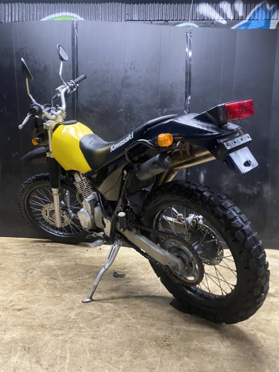 カワサキ スーパーシェルパ KL250G 15508㎞ エンジン実働 250