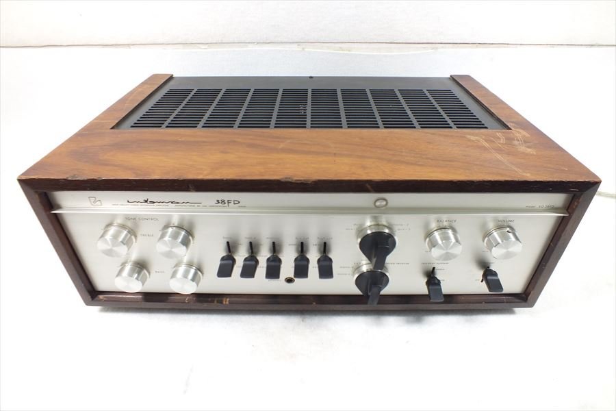 1円 LUXMAN 真空管プリメインアンプ SQ38FD ラックスマン 24J 北TO2